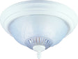 Boston Harbor F155WW02-1068EC3L Two Light Flush Mount Ceiling Fixture, 120 V, 60 W, 2-Lamp, A19 or CFL Lamp