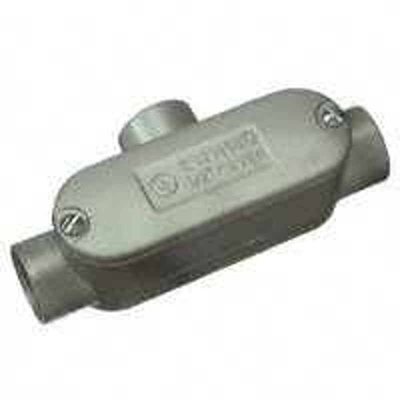 Halex 58810 Conduit Body, 1 in Hub, 6-11/32 in OAL, Threaded, Aluminum