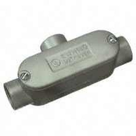 Halex 58810 Conduit Body, 1 in Hub, 6-11/32 in OAL, Threaded, Aluminum
