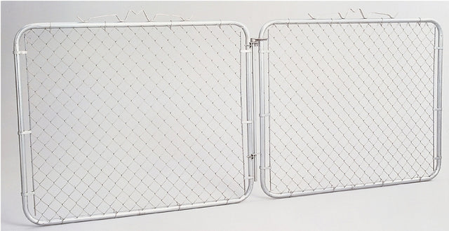 Stephens Pipe & Steel GTB12048 Chain-Link Drive Gate, 10 ft W Gate, 48 in H Gate
