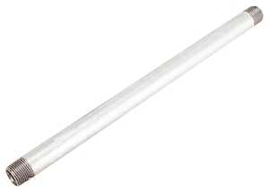 ProSource 3/8X11G Pipe Nipple, 3/8 in, Threaded, Steel, 11 in L