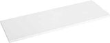 Knape & Vogt 1980 WH 8X36 Shelf Board, 200 lb, 1-Shelf, 36 in L, 8 in W, Particle Board, Pack of 5