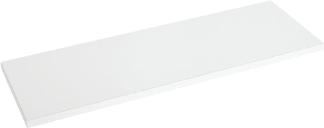 Knape & Vogt 1980 WH 8X48 Series Shelf Board, 48 in L, 8 in W, White, For: KV Standard/Bracket Shelving Systems, Pack of 5