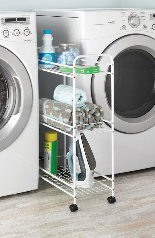 Whitmor 30-19/32 in. H X 21-13/16 in. W X 9.25 in. D Storage Cart