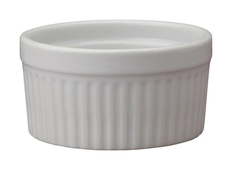 Harold Import 4 in. W X 4 in. L 4 in. Souffle Dish White