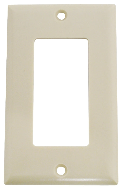 Eaton 2151V-BOX Wallplate, Standard-Size, 4-1/2 in L, 2-3/4 in W, Thermoset, Ivory