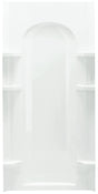 Sterling Ensemble 72202100-0 Shower Back Wall, 72-1/2 in L, 36 in W, Vikrell, High-Gloss, Alcove Installation, White