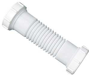 Plumb Pak PP21215 Sink Drain Coupling, 1-1/2, 1-1/4 in, Slip Joint, Plastic