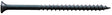 ProFIT 297108/0281108 Deck Screw, #8 Thread, 1-5/8 in L, Coarse Thread, Bugle Head, Combo Drive, Sharp Point, Gray
