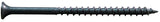 ProFIT 297108/0281108 Deck Screw, #8 Thread, 1-5/8 in L, Coarse Thread, Bugle Head, Combo Drive, Sharp Point, Gray