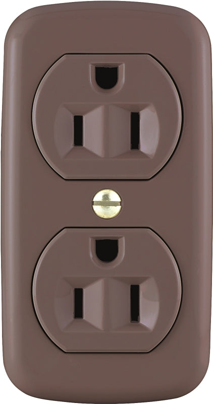 Eaton Wiring Devices Aspire 78B-BOX Electrical Receptacle, 2 -Pole, 15 A, 125 V, Coaxial Jack Wiring