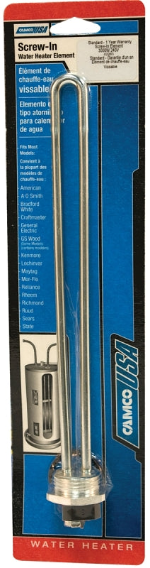 Camco USA 02263 Water Heater Element Screw, 240 V, 3000 W, Copper