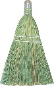 Birdwell 378-24 Whisk Broom, Sotol Fiber Bristle, 10 in OAL