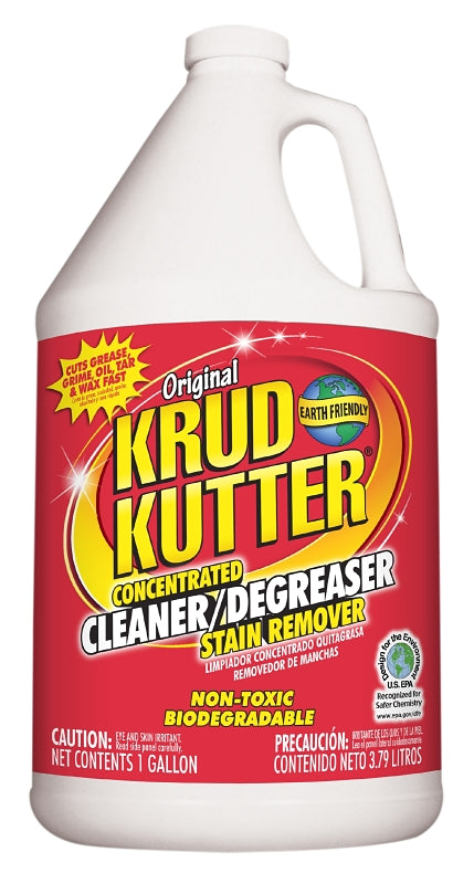 Krud Kutter KK012 Cleaner and Degreaser, 1 gal Bottle, Liquid
