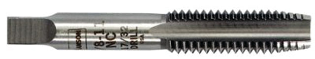 Irwin 8149 Fractional Tap, 9/16-18 Thread, Plug Tap Thread, 4-Flute, HCS