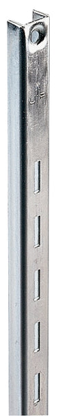 Knape & Vogt 80 80 ANO 72 Shelf Standard, 320 lb, 16 ga Thick Material, 5/8 in W, 72 in H, Steel, Anochrome, Pack of 10