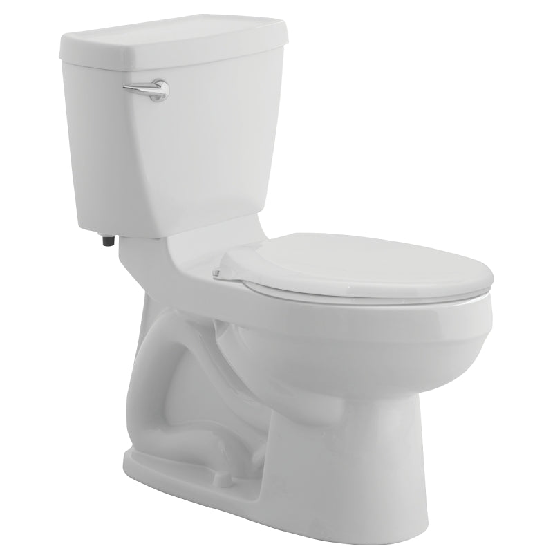 American Standard Champion 4 767AA001.020 ADA Complete Toilet, Elongated Bowl, 1.6 gpf Flush, 12 in Rough-In, White