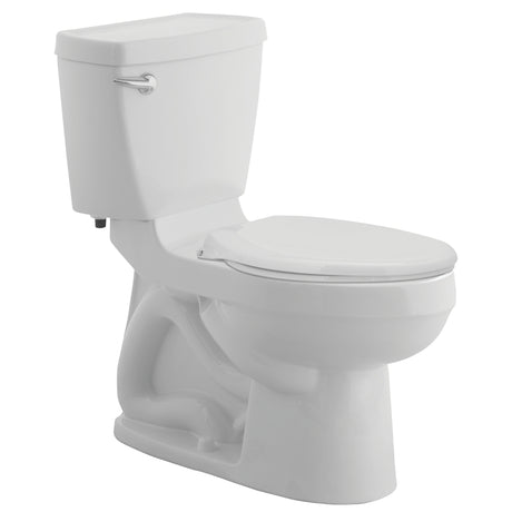American Standard Champion 4 767AA001.020 ADA Complete Toilet, Elongated Bowl, 1.6 gpf Flush, 12 in Rough-In, White