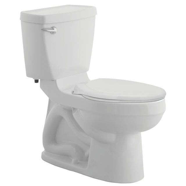 American Standard Champion 4 767AA001.020 ADA Complete Toilet, Elongated Bowl, 1.6 gpf Flush, 12 in Rough-In, White