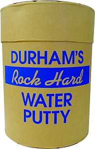 Durham's 25 Water Putty, Natural Cream, lb, Can