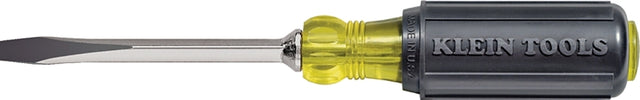 Klein Tools 600-4 Screwdriver, 1/4 in Drive, Keystone Drive, 8-11/32 in OAL, 4 in L Shank, Acetate Handle