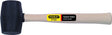 STANLEY 57-522 Mallet, 18 oz Head, Rubber Head, 13-1/2 in OAL