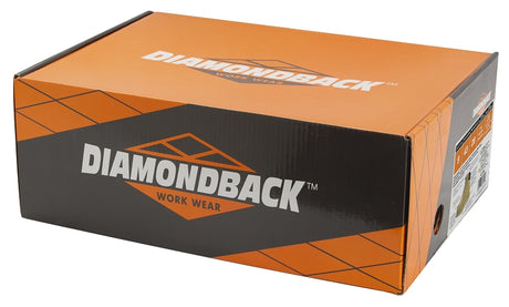 Diamondback 1-10.5 Work Boots, 10.5, Extra Wide W, Tan, Suede Leather, Lace-Up, With Lining