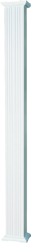 AFCO 80608 Column, 8 ft H, Square, Aluminum