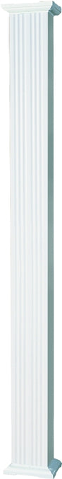 AFCO 80608 Column, 8 ft H, Square, Aluminum