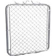 Stephens Pipe & Steel GTB03636 Fence Walk Gate, 36 in W Gate, 36 in H Gate, 12.5 ga Frame Tube/Channel, Gray