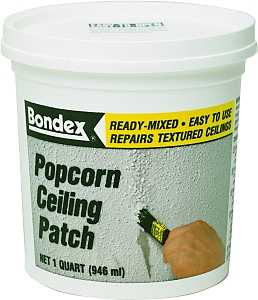 Zinsser 76084 Ceiling Patch, Gel, Citrus, White, 1 qt, Pail