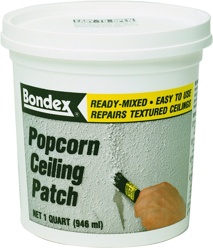 Zinsser 76084 Ceiling Patch, Gel, Citrus, White, 1 qt, Pail