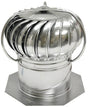 Master Flow GC12E Rotary Turbine Ventilator, External, 12 in Dia Throat, Steel, Mill