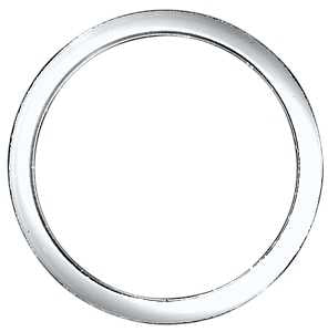 Danco 36660B Faucet Washer, 1-1/4 in, 1-1/4 in ID x 1-1/2 in OD Dia, 1/4 in Thick, Polyethylene, Pack of 5