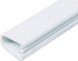 Wiremold CordMate C50 Cord Wire Channel, 60 in L, 1 in W, 1-Channel, Plastic, White