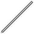nVent ERICO 811260UPC Grounding Rod, 1/2 in Dia Nominal, 6 ft L, Steel, Galvanized
