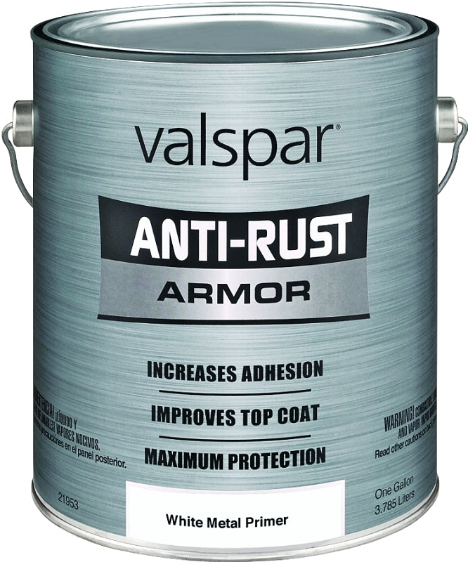 Valspar 044.0021852.007 Primer, Galvanized, White, 1 gal, Pack of 2