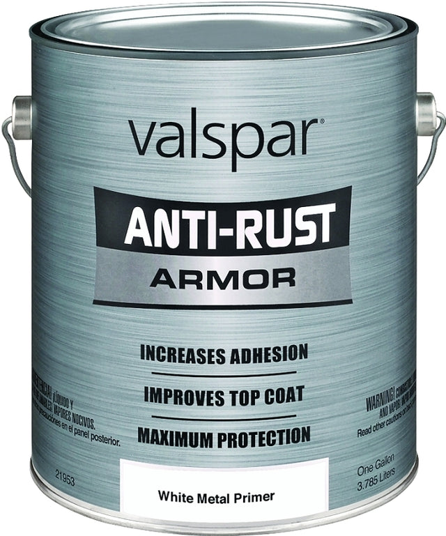 Valspar 044.0021852.007 Primer, Galvanized, White, 1 gal, Pack of 2