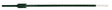 CMC TP125PGN060 T-Post, 6 ft H, Steel, Green/White, Pack of 5
