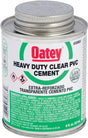Oatey 30876 Heavy-Duty Medium Set Cement, 16 oz Can, Liquid, Clear