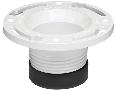 Oatey 43651 Closet Flange, PVC, White