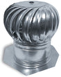 Master Flow GIC12 Rotary Turbine Ventilator, Internal, 12 in Dia Throat, Steel, Mill