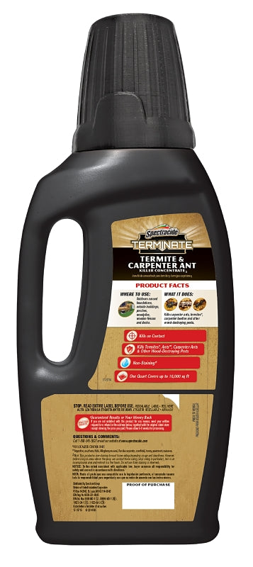 Spectracide Triazicide HG-96410 Termite and Carpenter Ant Killer, Liquid, 32 oz
