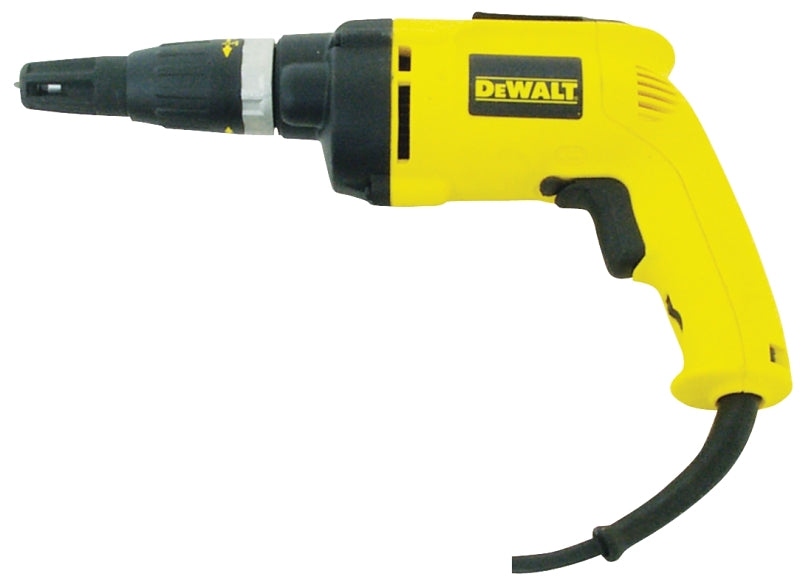 DEWALT DW257 All Purpose Screwgun, 6.2 A, 1/4 in Chuck, 2500 rpm Speed, 8 ft L Cord