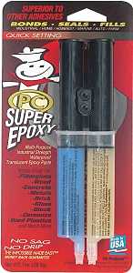 Protective Coating PC-SuperEpoxy 016619 Epoxy Adhesive, Blue, Paste, 1 oz, Syringe