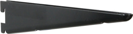 Knape & Vogt 182 Series 182 BLK 14.5 Shelf Bracket, 15-3/16 in L, Steel, Black, Pack of 10