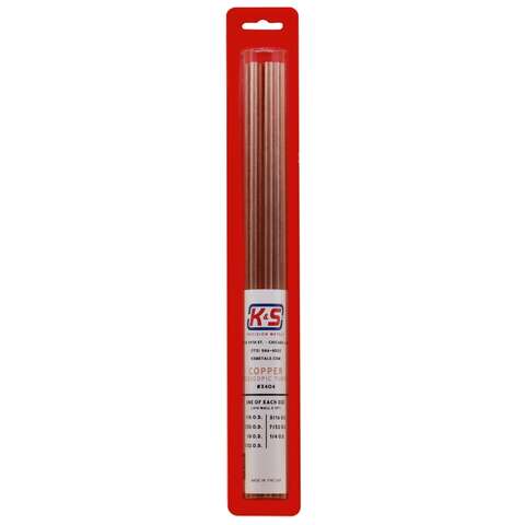 K&S 1 ft. L Utility Copper Tubing