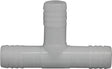 Boshart UNT-07 Pipe Tee, 3/4 in, Insert, Nylon