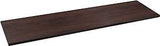 Knape & Vogt 1980 ESP 8X24 Series Shelf Board, 24 in L, 8 in W, Espresso, For: KV Standard/Bracket Shelving Systems, Pack of 5