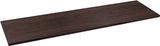 Knape & Vogt 1980 ESP 8X24 Series Shelf Board, 24 in L, 8 in W, Espresso, For: KV Standard/Bracket Shelving Systems, Pack of 5